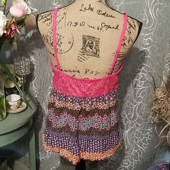 JOSIE Natori Laced Top Size M - Picture 5 of 7